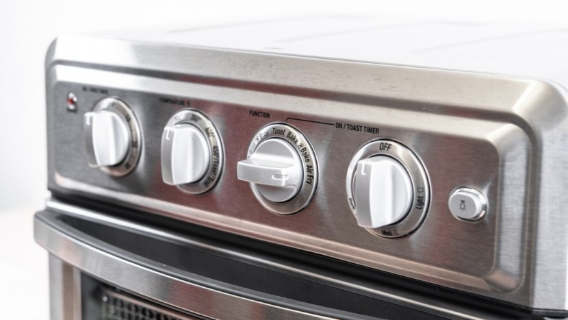 cuisinart airfryer toaster oven - the toa-60's knobs feel a bit flimsy; in our testing, they also...