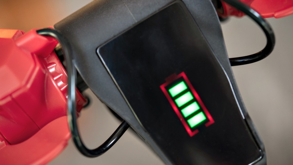 t i anrun 8&quot; electric scooter - the tianrun&#039;s dashboard battery charge meter.