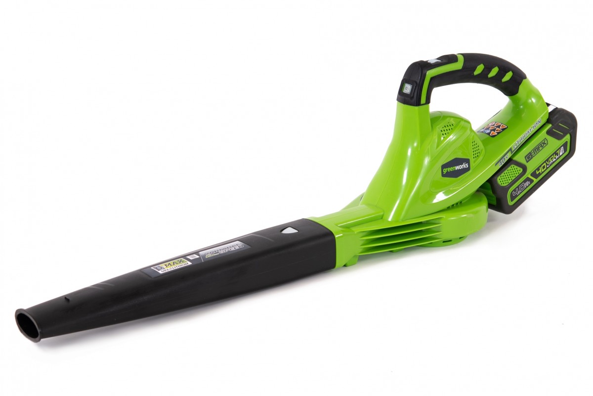 greenworks g-max 40v leaf blower review