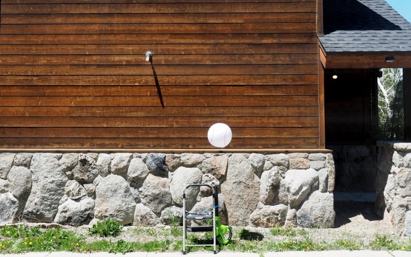 greenworks g-max 40v - the g-max is able to give the beach ball a small boost.