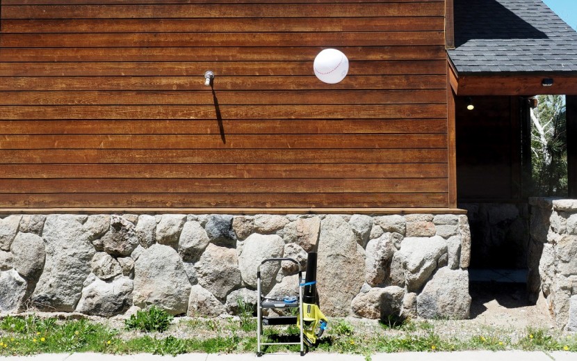 ryobi 40v ry40460 - the ry40460 sending our beachball out of reach.