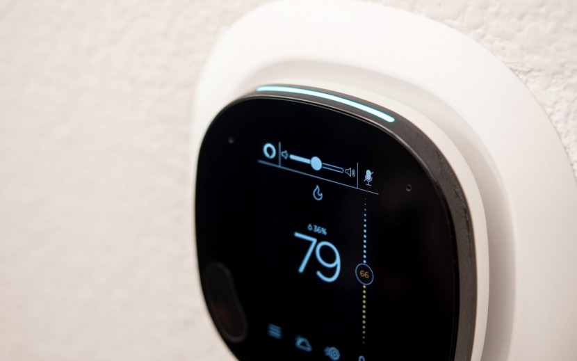 ecobee smartthermostat with voice control - the slider interface isn&#039;t our favorite to use to adjust the...