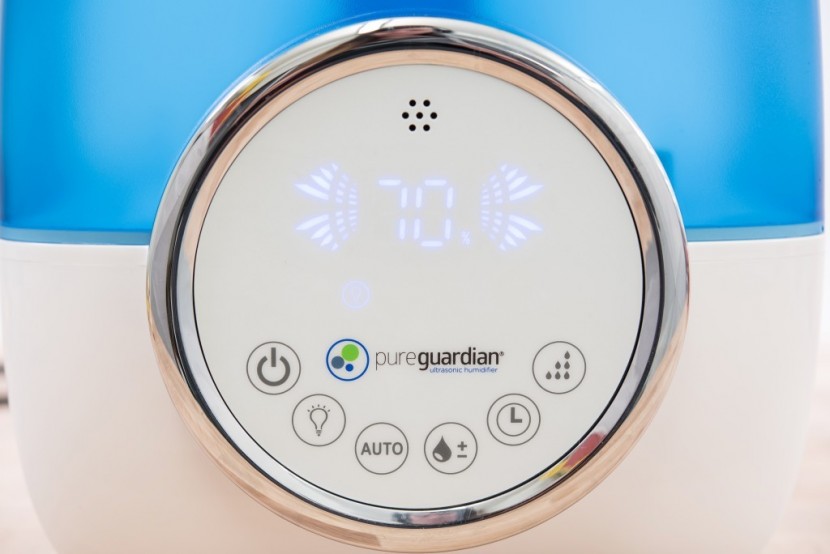 pureguardian h1250 - we wish all those buttons had word labels instead of just symbols...