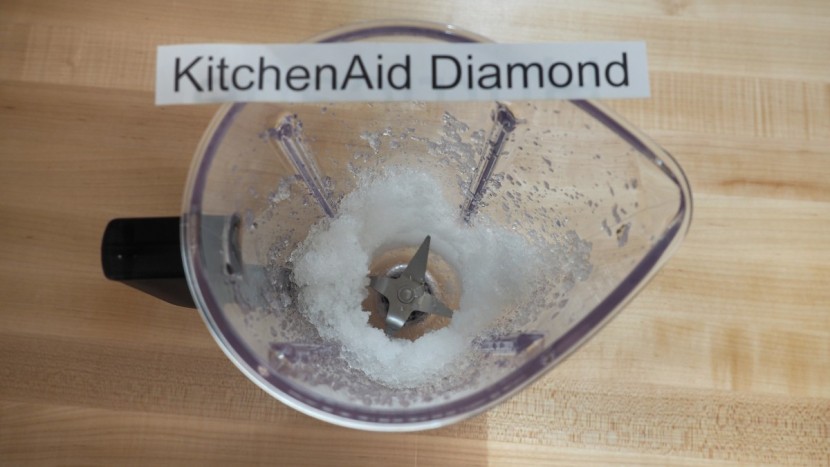 kitchenaid diamond 5-speed - the diamond demolished ice quickly and effectively.