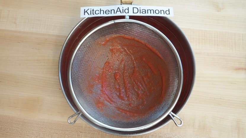 kitchenaid diamond 5-speed - the diamond did an excellent job of blending up the tomato soup, but...