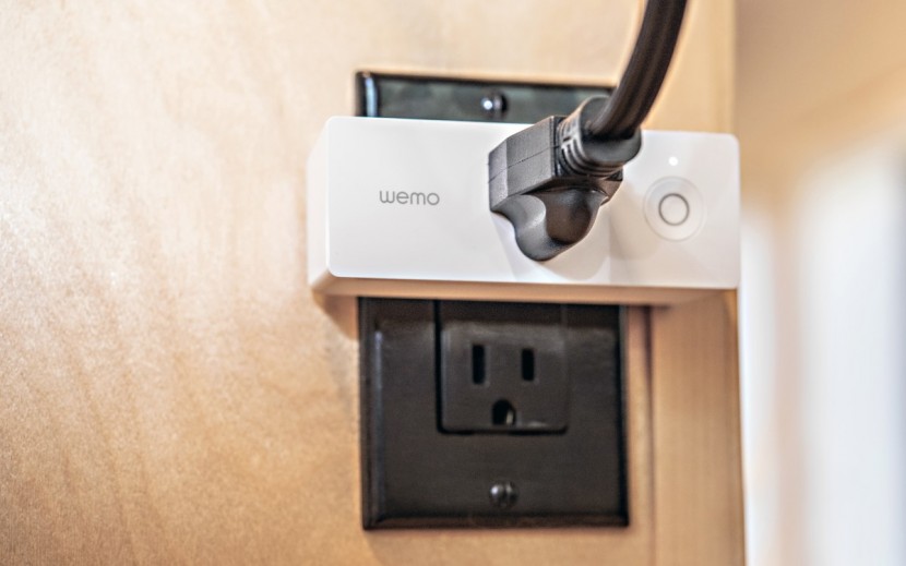 smart plug - the wemo generally leaves enough space that you could plug a large...