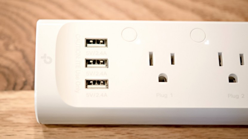 smart plug - the additional usb ports are a nice touch.