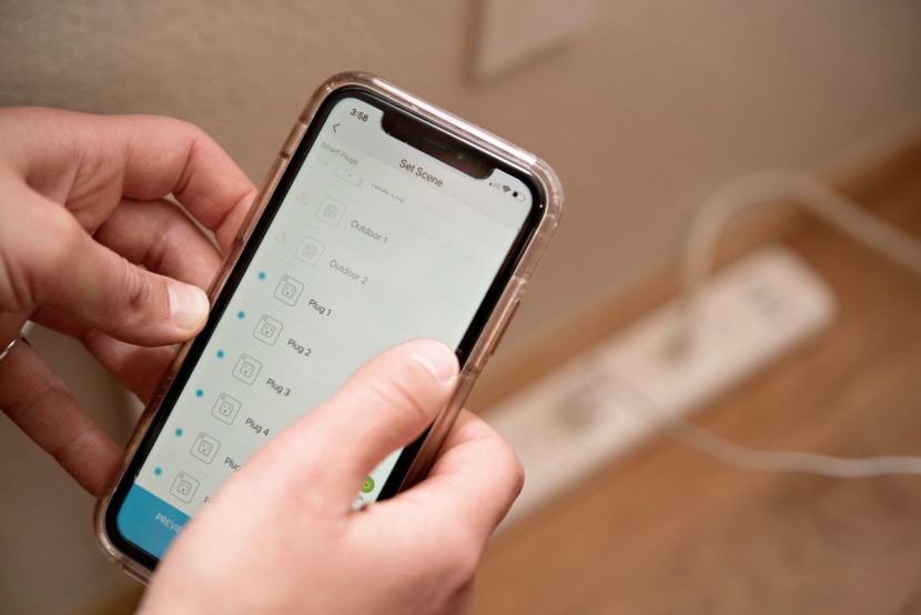 smart plug - you can control all 6 of the tp-link power strip&#039;s outlets...