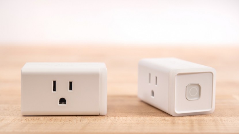 smart plug - the kasa lite is relatively small and slim, and can often be...