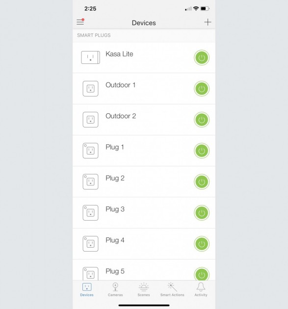 tp-link kasa smart wifi power strip - all of the kasa smart power strip&#039;s outlets can easily be controlled...