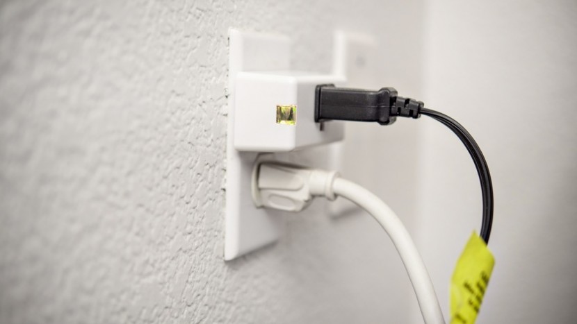 smart plug - the leviton keeps the second outlet completely clear, allowing for...