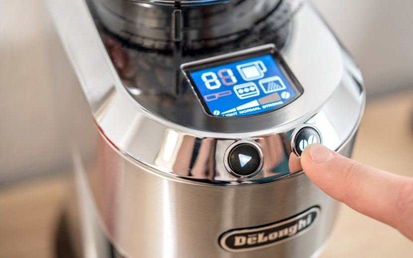 coffee grinder - the dedica digital offers some programmable functions.