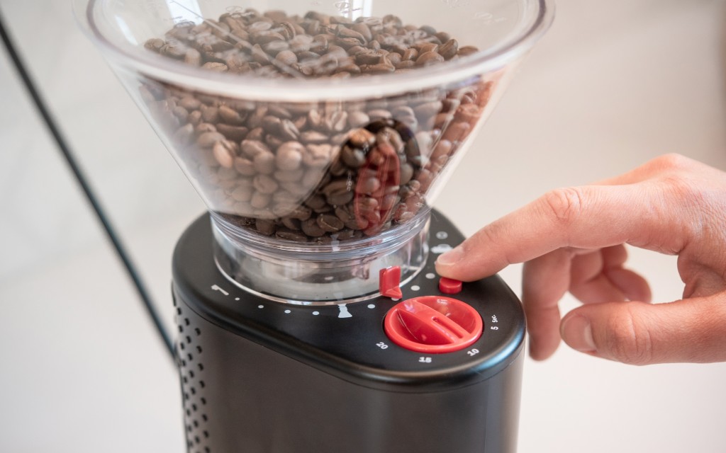 Bodum BISTRO Electric Burr Coffee Grinder, Programmable 12