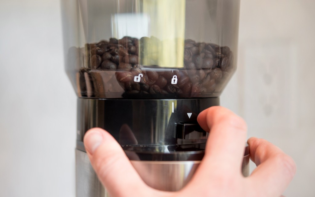 Krups Conical Burr Grinder with Scale