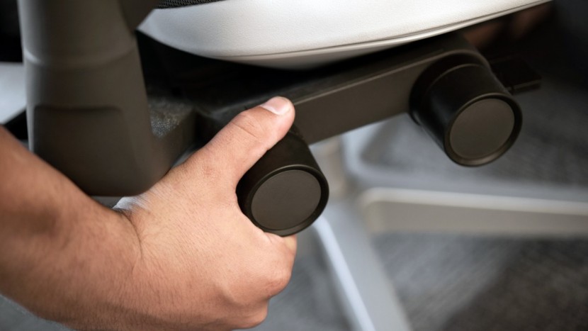 the gesture is a highly adjustable office chair.