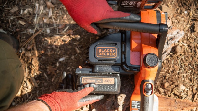 black+decker 40v max - we aren&#039;t fond of the battery action or location of the black+decker...