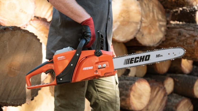 chainsaw - the echo is on the heavier side but it has a great balance and feel...