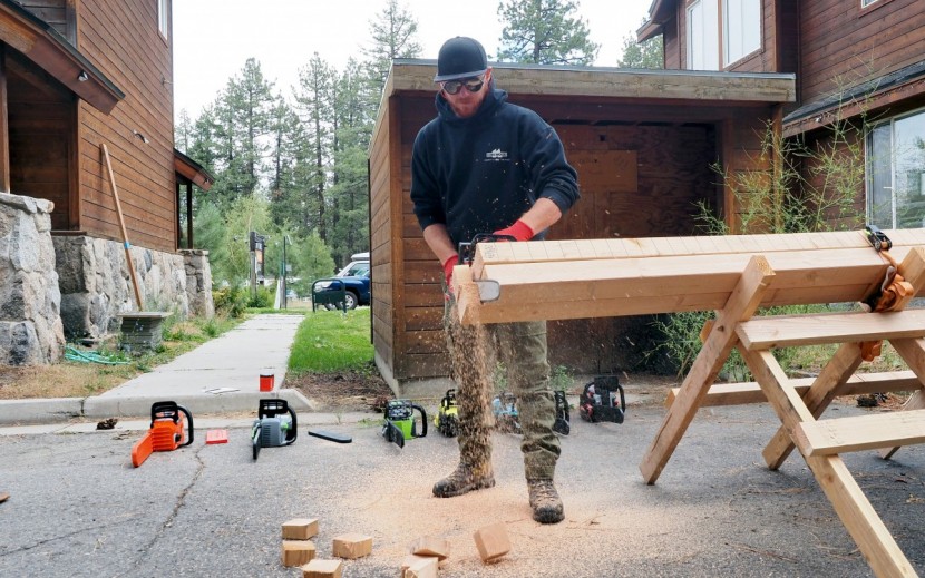 battery chainsaw - the milwaukee m18 fuel was one of the fastest during our dimensional...