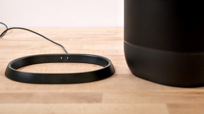 sonos move - the move&#039;s slim charging base doesn&#039;t become an eyesore when the...