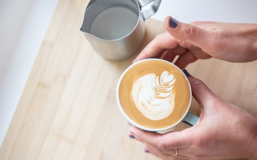 breville the dual boiler - ...and cafe-quality, latte art-worthy steamed milk.