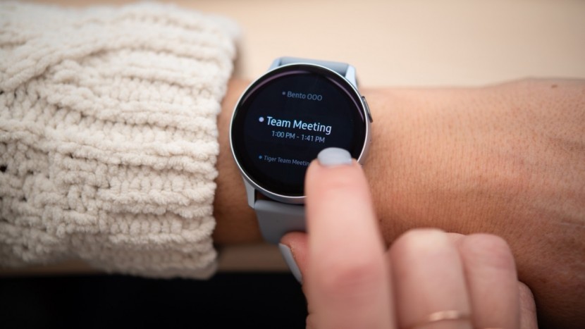samsung galaxy watch active2 - the active2 lets you respond directly to messages and can display...