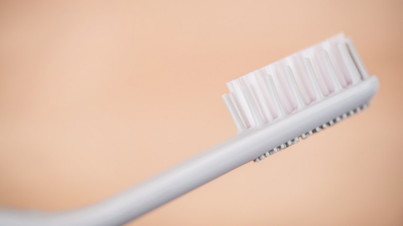 quip - the rubber bristles can feel a little odd while brushing with the...