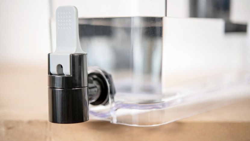 brita ultramax - we did appreciate that you don't have to hold down the lever while...