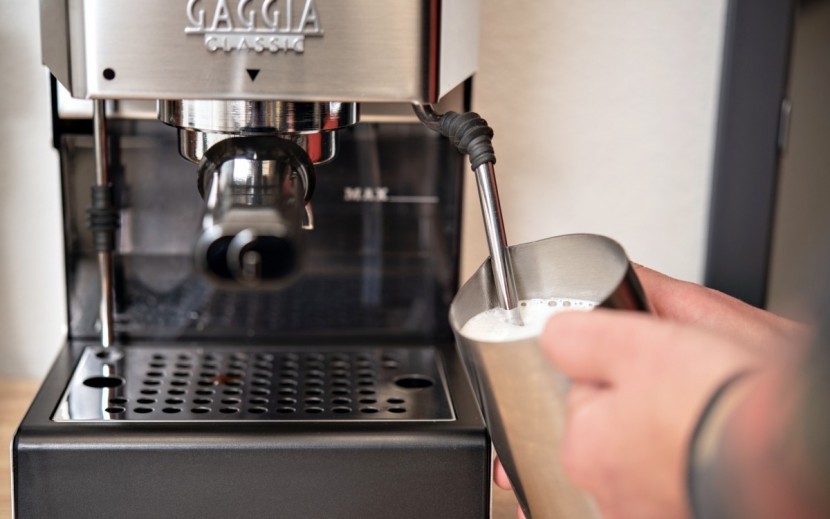 gaggia classic pro - we wish the steam wand had a bit more play, it can be a bit awkward...