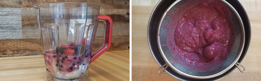 oster versa pro - the not so blended berry smoothie of the versa pro. even leaving a...