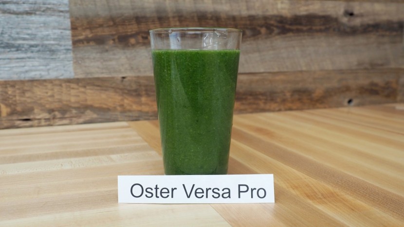 oster versa pro - the versa produced a chunky green smoothie lacking a uniform flavor.