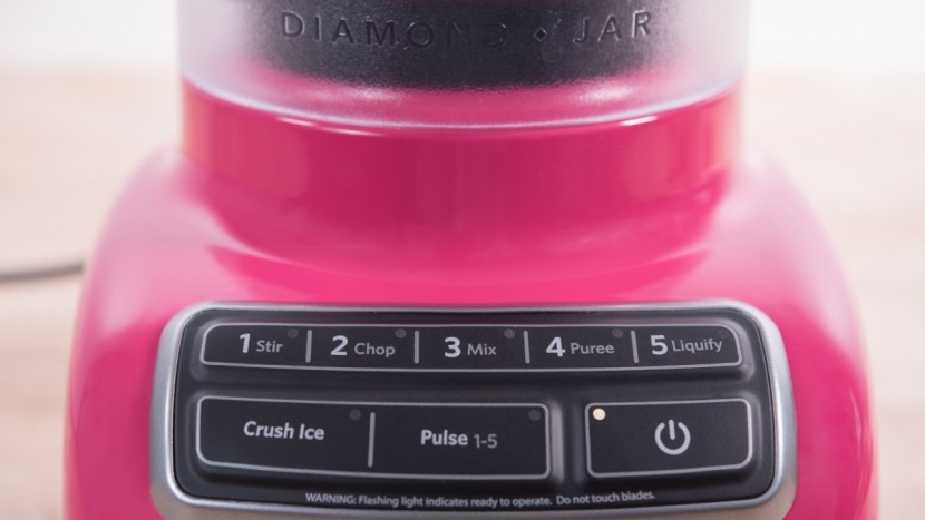 kitchenaid diamond 5-speed - easy to read and clean off interface.