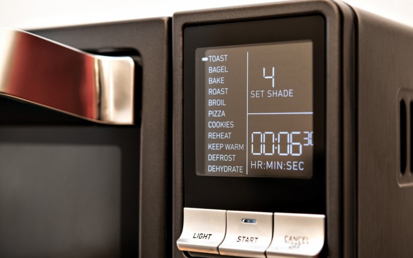 calphalon quartz heat - the quartz heat's large, easy to read lcd display.