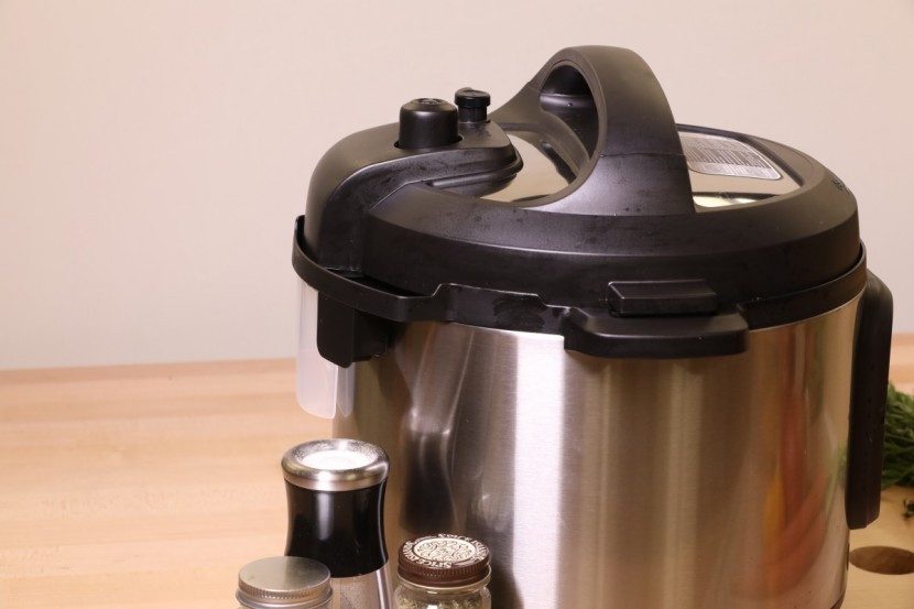 instant pot duo nova - the pressure release button makes depressurizing the cooking chamber...