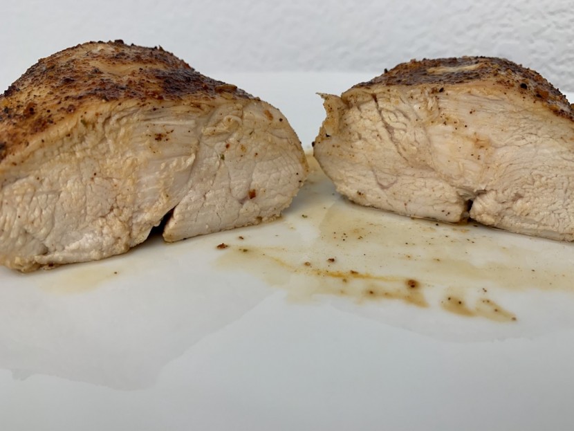 cosori smart air fryer oven - the cp158-af's chicken came out very tender and juicy.