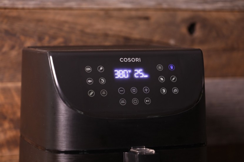 cosori smart air fryer oven - the cp158-af's control panel is easy to use once you get the hang of...