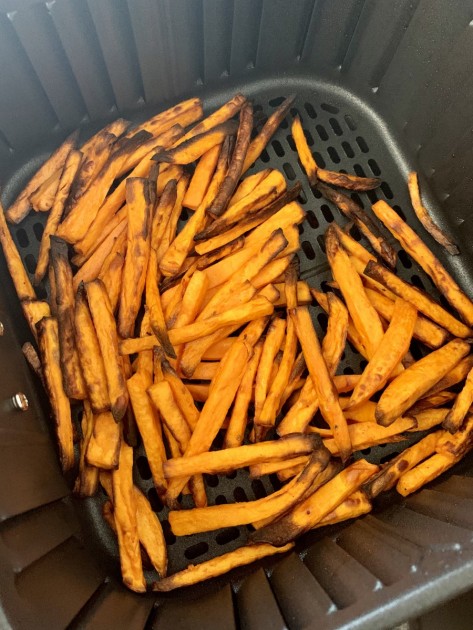 cosori smart air fryer oven - sweet potato fries proved to be a challenge for most machines, but...