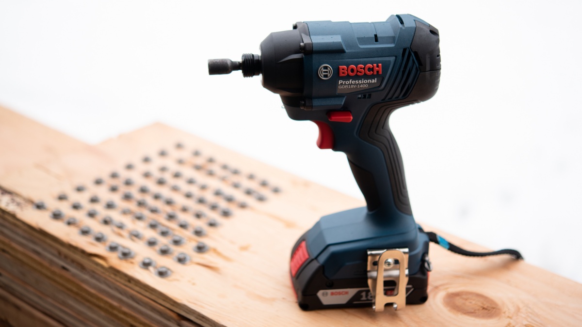 Bosch GDR18V Review (Not much stronger than your average drill, unfortunately the Bosch GDR18V is really only good for driving screws.)