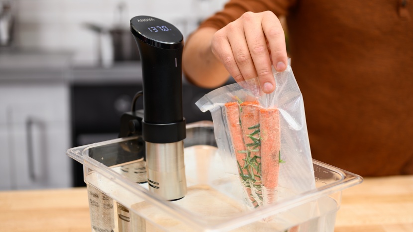 sous vide - the quality of the food can be affected if the sous vide oscillated...