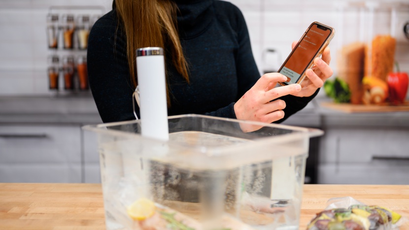 sous vide - we spent some time comparing the reliability of the connection...