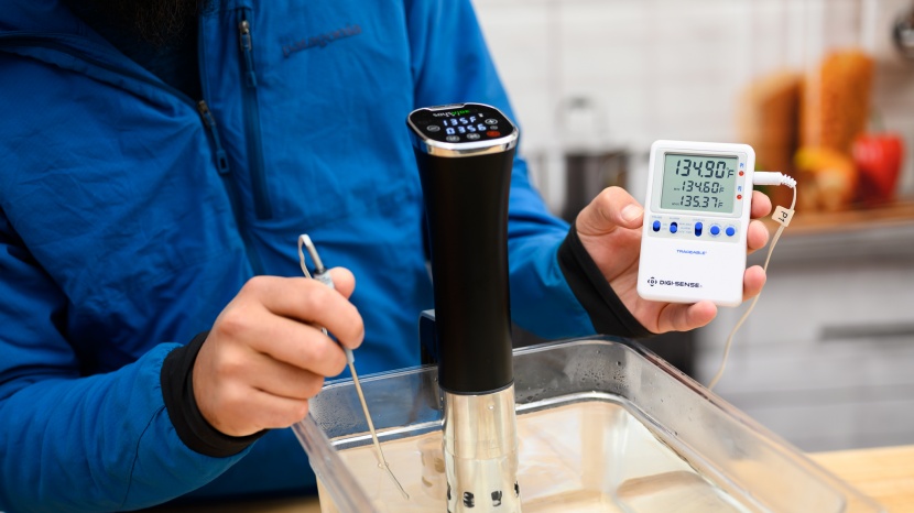 sous vide - the bulk of our testing focused on the temperature performance of...