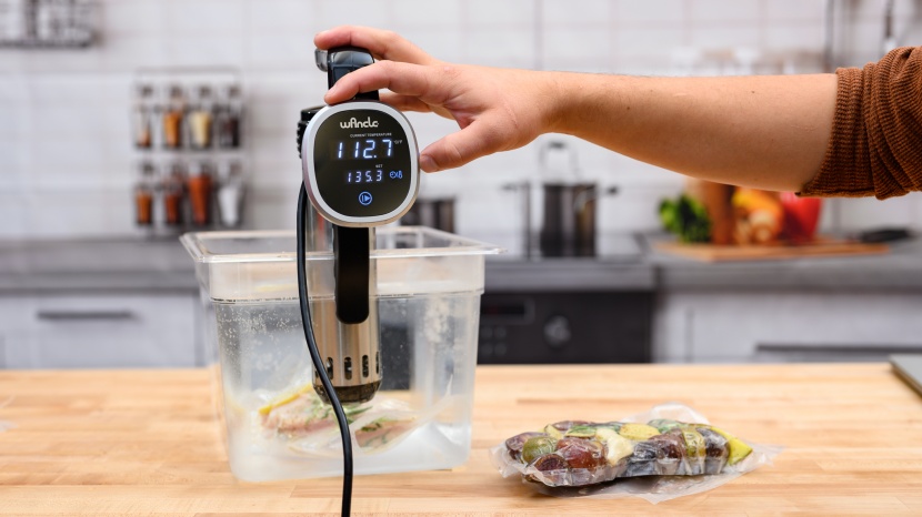 sous vide - there is quite a bit of variation between the interfaces and...