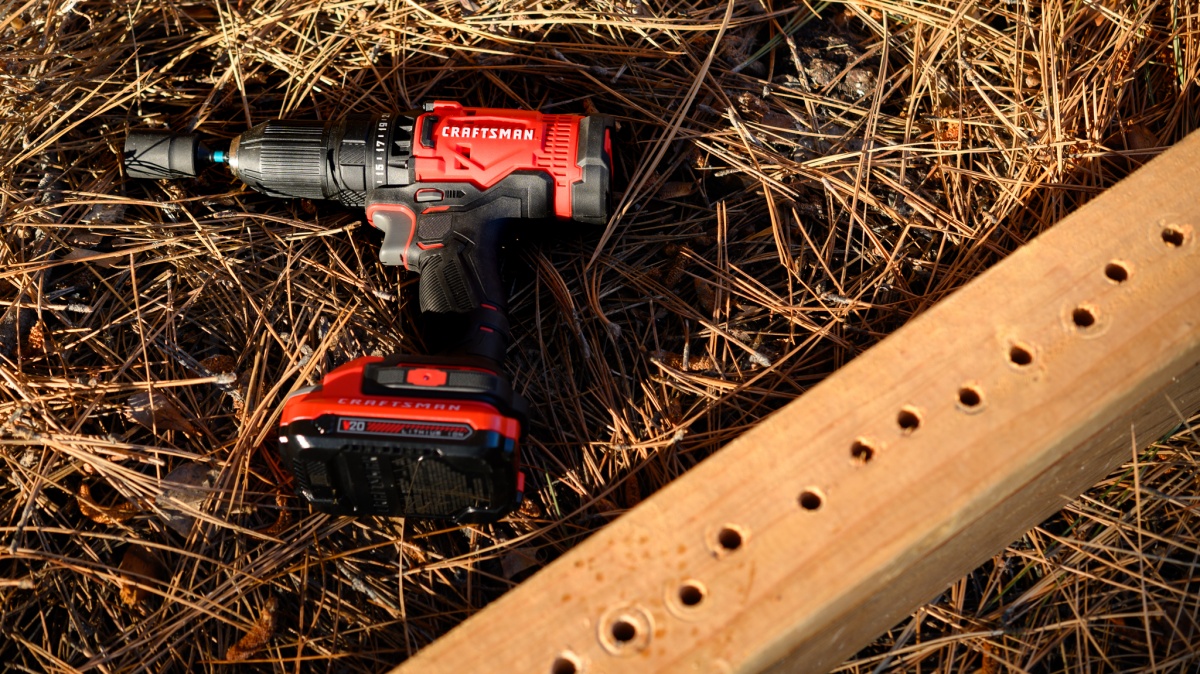 Craftsman V20 1/2-In. Drill/Driver Kit CMCD700C1 Review (The high and low operating modes are handy when drilling large holes or driving in big fasteners.)