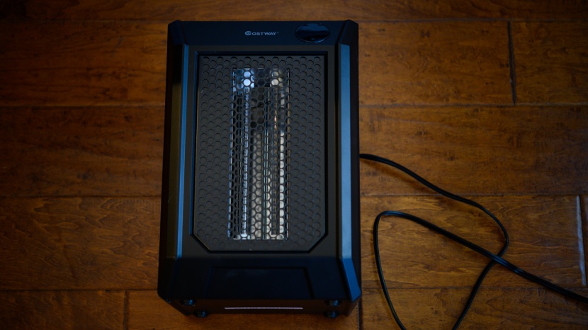 space heater - many heaters come with a sensor that kills the power to the device...