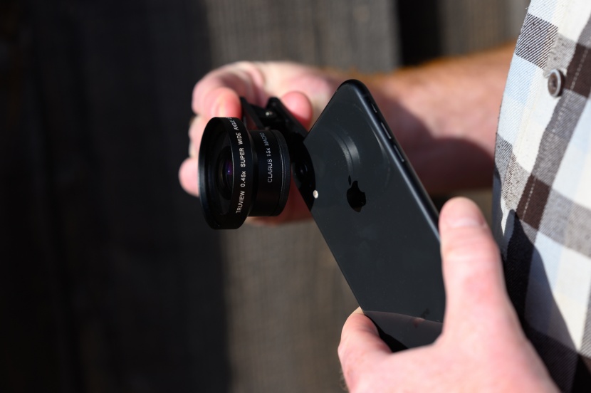 iphone lenses - the xenvo lens slipped perfectly over the native lens of our testing...