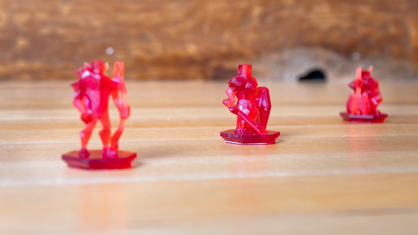 anycubic photon s - this machine made very detailed and high-quality miniature figurines.