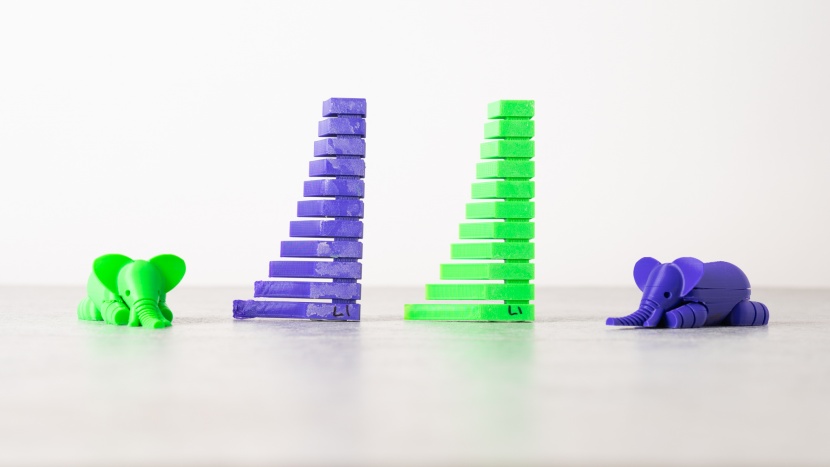 creality 3d cr-10s pro v2 - this printer easily handled even very steep overhanging geometry.