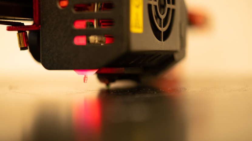 creality 3d cr-10s pro v2 - the automated touch prone (lit up in red) makes this one of the...