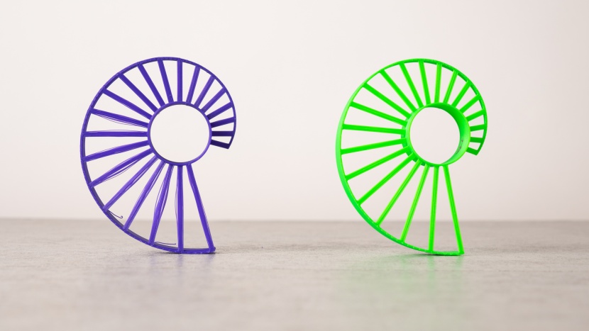 creality 3d cr-10 v2 - this 3d printer did well with even the longest unsupported spans.