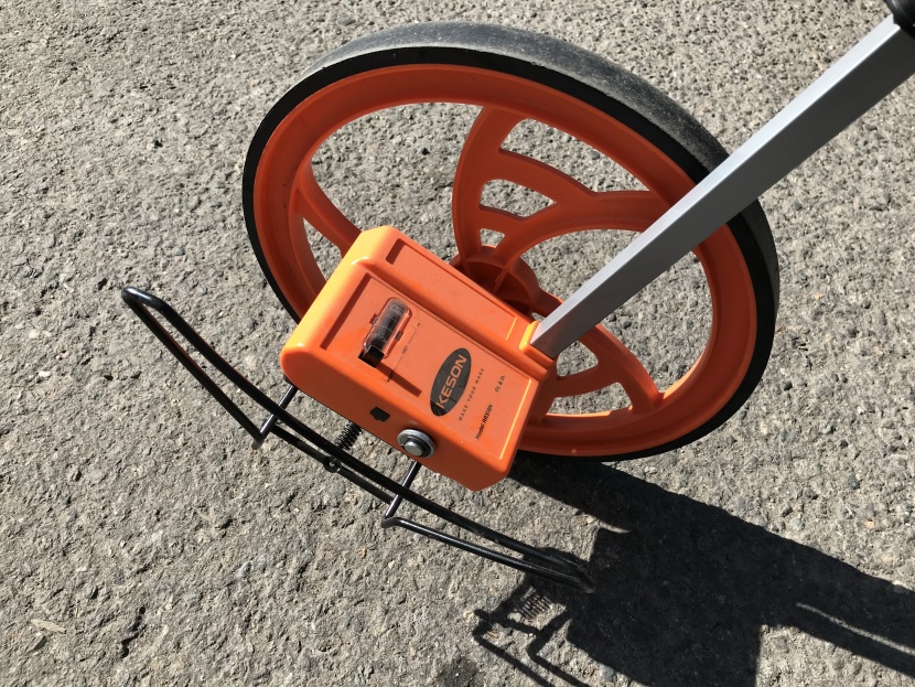 a measuring wheel is the perfect tool for testing the true range of...