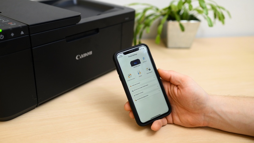 canon pixma tr4520 - the use of an app as opposed to a computer driver makes for one of...